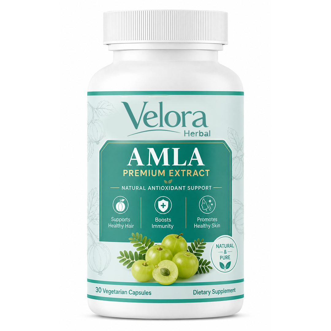 Amla Extract Capsules | Natural Antioxidant & Immunity Support