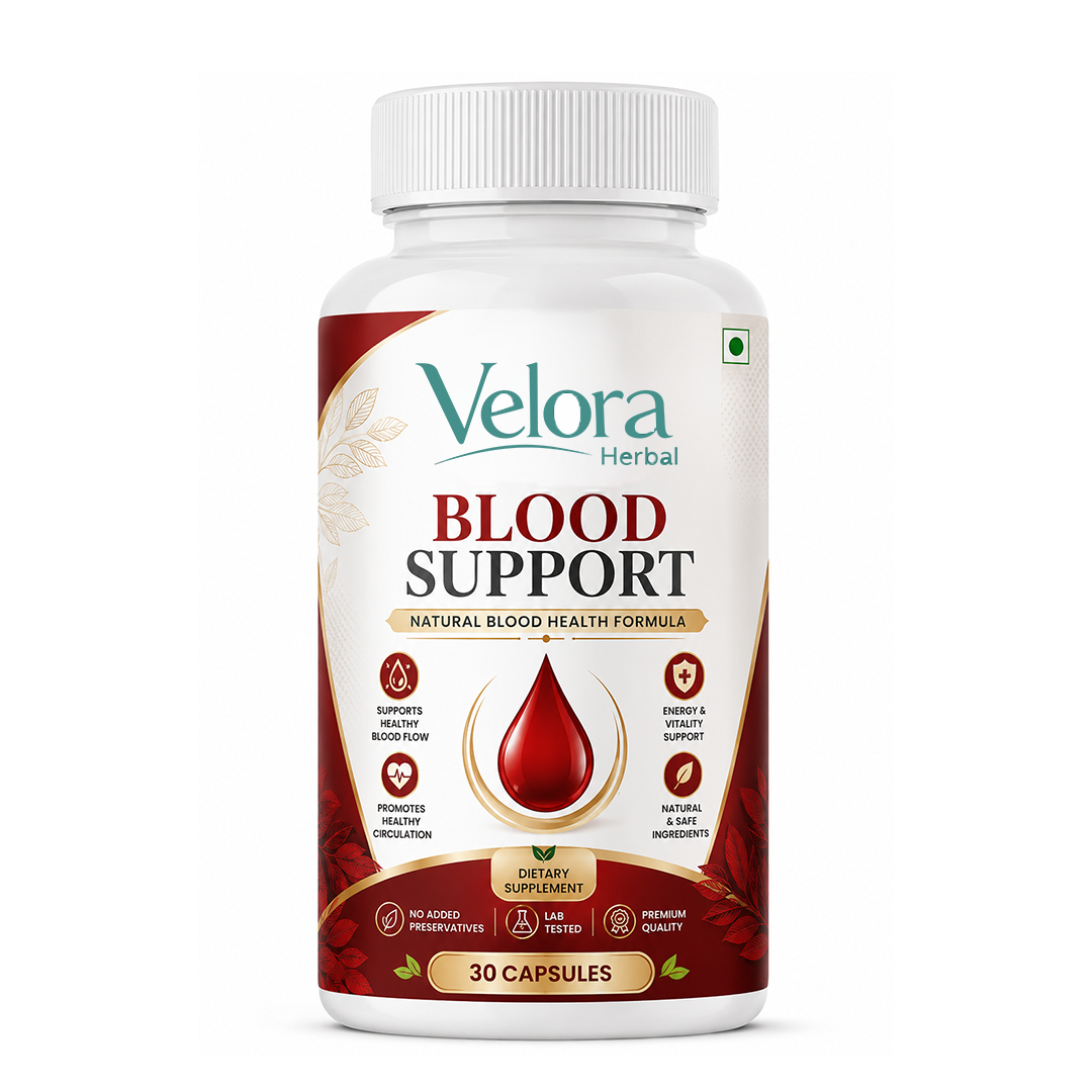 Blood Support Tablets | Ayurvedic Energy & Healthy Blood Flow Support