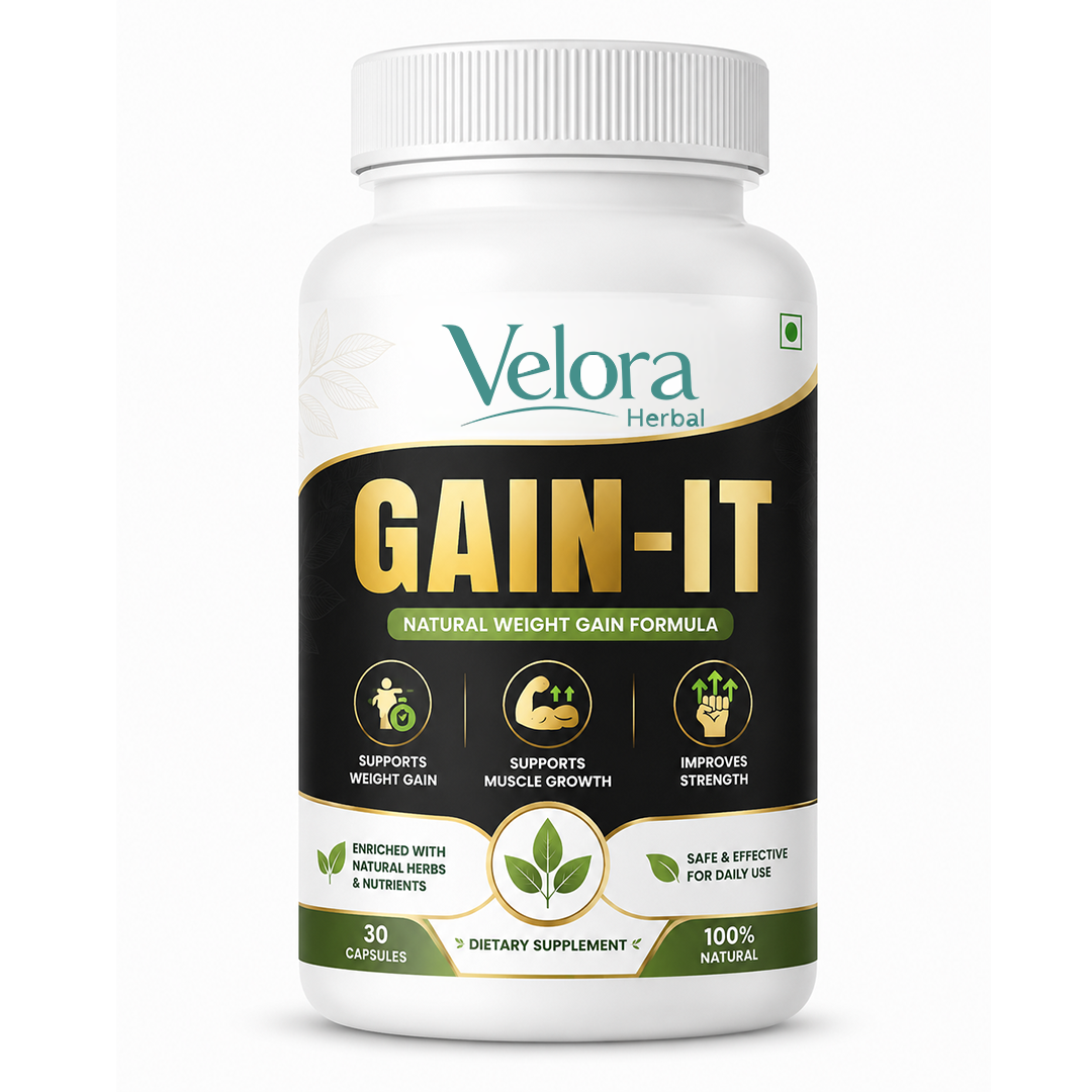 Gain-It Natural Weight Gain Capsules | Healthy Weight Support