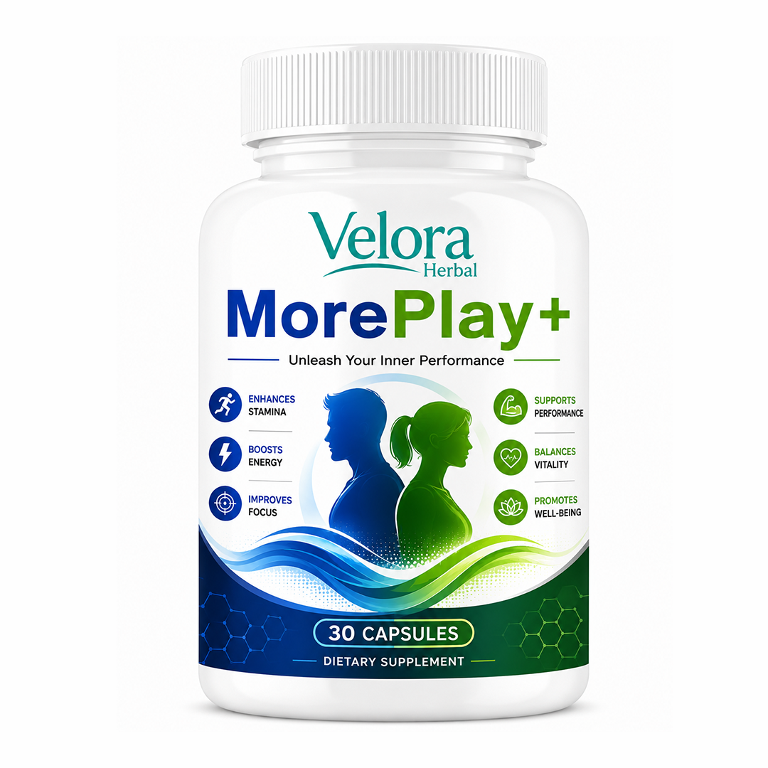 MorePlay+ Daily Vitality & Wellness Support Capsules | 60 Capsules