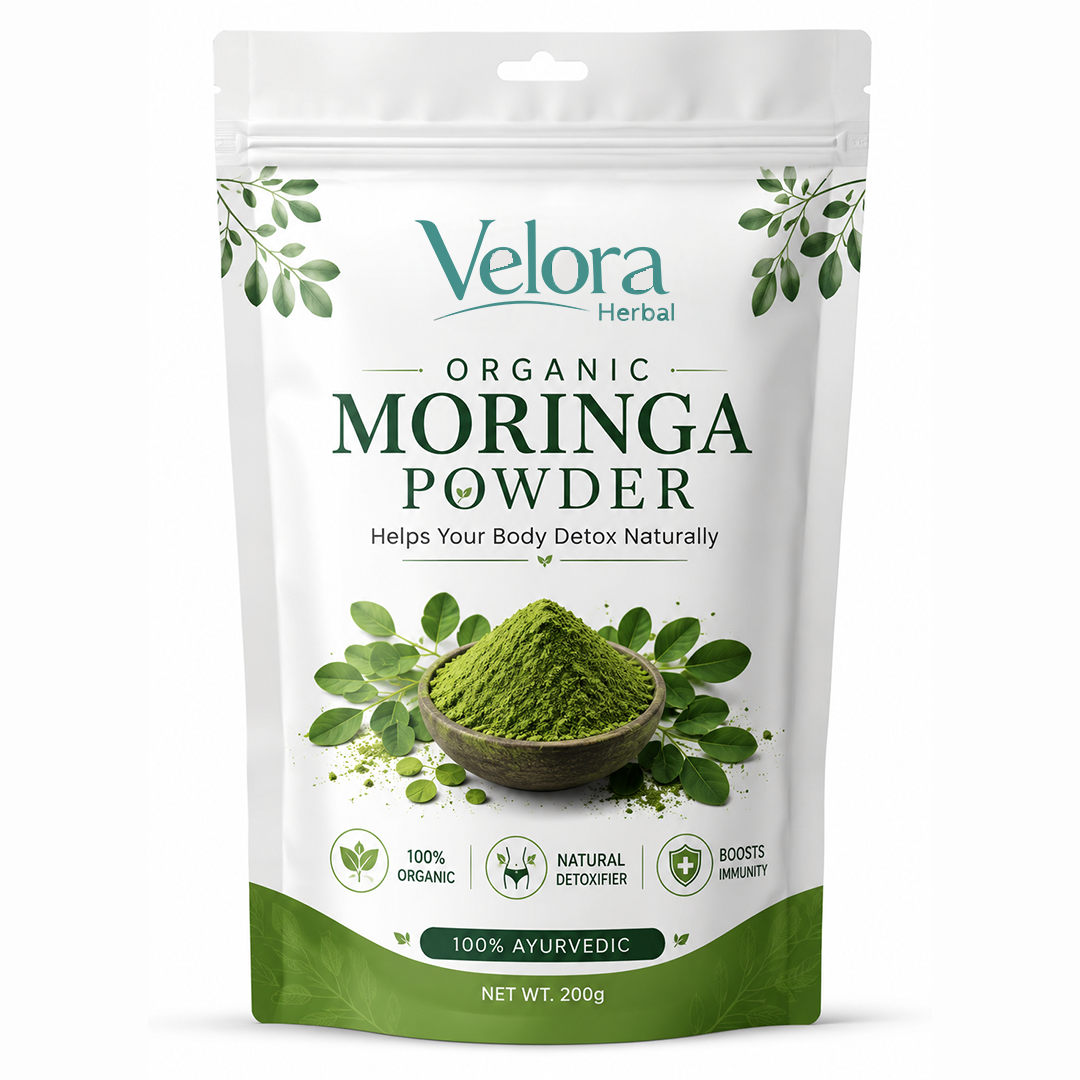 Organic Moringa Powder | Nutrient-Rich Herbal Superfood