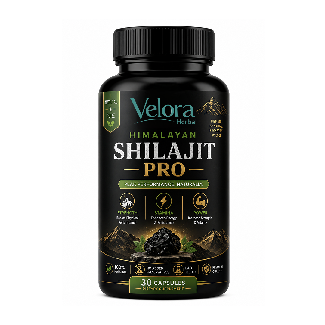 Himalayan Shilajit Pro Capsules | Energy, Stamina & Strength Support