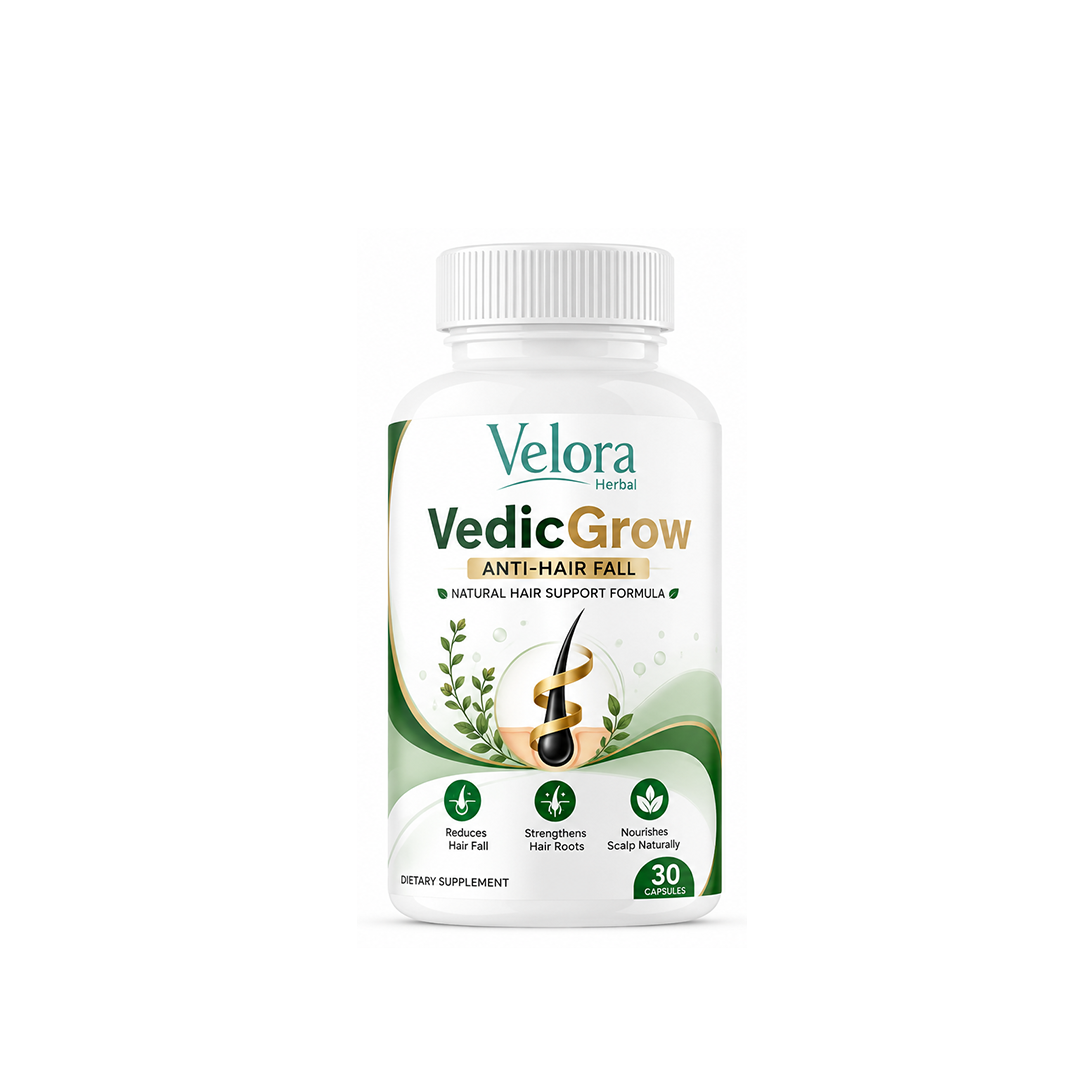 VedicGrow Anti Hair Fall Capsules | Strong & Healthy Hair Support