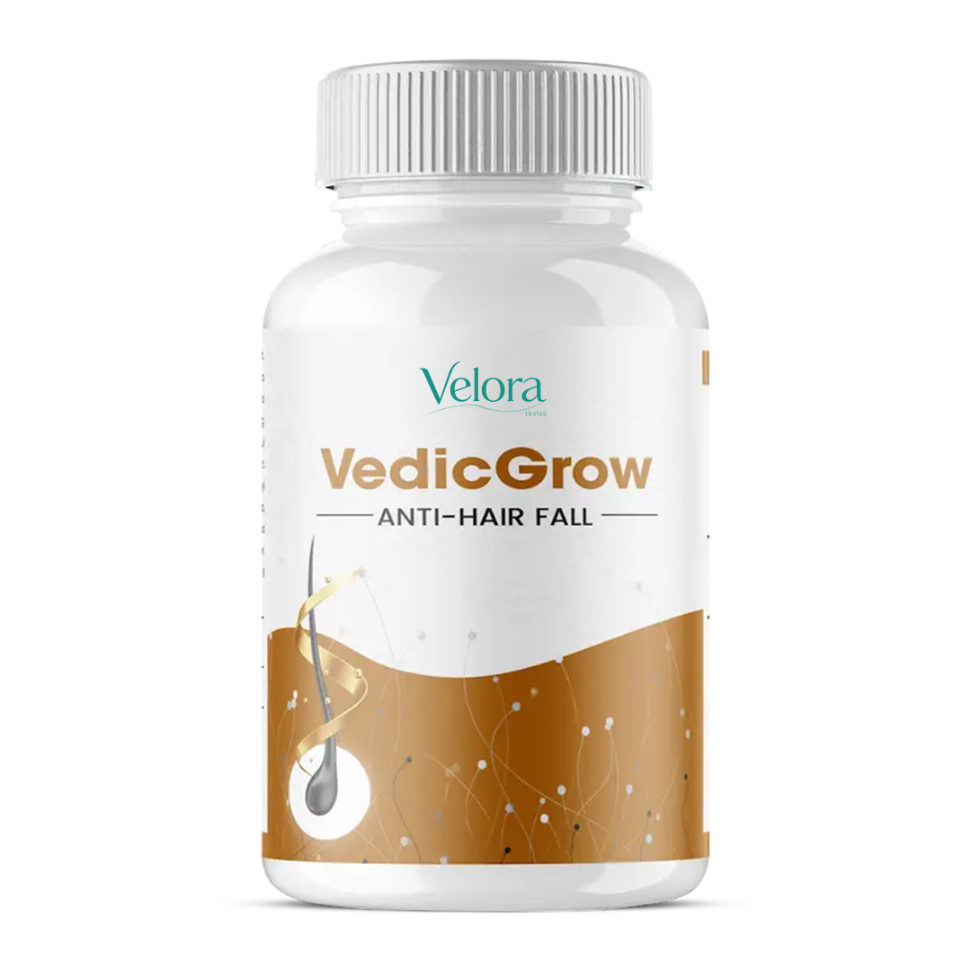VedicGrow Anti Hair Fall Capsules | Strong & Healthy Hair Support